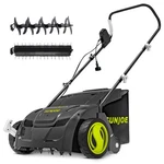 Sun Joe 12 Amp Electric Dethatcher & Scarifier W/removeable 8 Gal Bag(for Parts). Fixed Price $61.79.