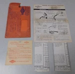 Briggs & Stratton Operating Instructions Models 60500-61506 80500-81596. Fixed Price $5.00.