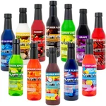 Snow Cone Syrup Variety Pack Flavors Pure Cane Sugar Shaved Ice 12.7 Oz. Fixed Price $77.91.