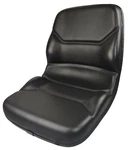 Walker Mower Seat Zero Turn High Back Black Agco Cub Cadet. Fixed Price $149.99.