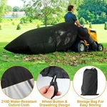 Lawn Tractor Leaf Bag 54 Cubic Feet Standard Gardening Grass Oxford Cloth. Fixed Price $28.48.