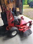 Encore Rage Riding Lawn Mower Kohler Engine Hour Meter Gas Red PS-SV735-0017. Fixed Price $2800.00.
