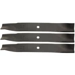 Qty. 3: Lawn Mower Blade Fits Exmark Replaces 110-6837-03. Fixed Price $42.86.