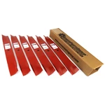 (6) Lawn Blades For Toro Zero Turn Mowers 50" Deck SS5000 SS5060. Fixed Price $66.99.