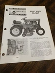 Wheel Horse Original Manual Parts Catalog Rotary Mower RL-367 1277. Fixed Price $6.50.