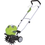 Greenworks 27062 40V Cordless Tiller 10 With 4.0AH Battery. Fixed Price $369.99.