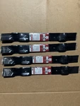 Oem Craftsman 42" Lawn Mower Deck Mulch Blades 134149 422719 138971 5 Star Mnt. Fixed Price $34.95.