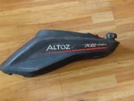 Altoz XE480 Zero Turn Mower Left Side Gas Tank (24F23). Fixed Price $175.00.