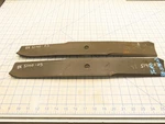 Toro 88-5140-03 19-1/4" 5/8" Ch 2 Pack Blades 38" Cut. Fixed Price $46.99.