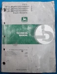 John Deere F911 F915 F925 F932 F935 Mower Technical Service Shop Repair Manual. Fixed Price $99.99.