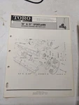 Toro Parts Catalog List Manual Reference Drawing Sportlawn 18 21 10013 10313. Fixed Price $15.74.