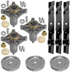 54" Deck Blade Spindle Belt Pulley Kit For Husqvarna YTH2454 YTH24V54 YTH25K54. Fixed Price $118.00.
