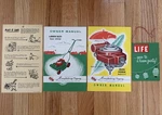 Vintage 1954 Lawn-boy 8FH13LB Mower Manual Engine Booklet Safety Sheet Hang. Fixed Price $65.00.