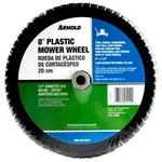 Arnold Universal Plastic Wheel 8IN X 1.75IN Mower Replacement With Adapters. Fixed Price $13.01.