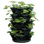 Mr. Stacky 1305-HG 5-TIER Stackable Strawberry Herb Flower Vegetable Planter. Fixed Price $54.53.