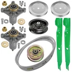 42" Deck Spindle Blade Belt Pulley Rebuild Kit For Husqvarna YTA18542 YTA19K42. Fixed Price $114.00.