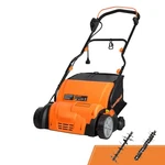 Lawnmaster GV1314 Electric Amp Dethatcher And Scarifier 15-INCH, Orange. Fixed Price $91.55.