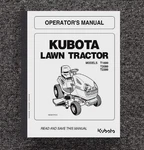 Tractor Instruction Maintenance Manual Fits Kubota T1880 T2080 T2380. Fixed Price $19.97.