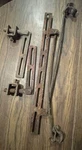 David Bradley Walk Behind Tractor Super Power Hanging Cultivator Parts Kit Frame. Fixed Price $50.00.