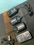 (X2) Genuine Worx Chargers (WA3733) For Volt (WA3524) Li-ion Batteries. Fixed Price $31.00.