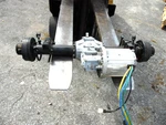Rear Axle With Motor For Ryobi RM480E RY48110 48V Riding Mower Free Ship. Fixed Price $299.98.