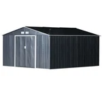 Metal Outdoor Storage Shed Large Garden Utility Tool House For Patio Garage Lawn. Fixed Price $694.99.
