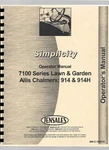 Simplicity 914H 7110 7112 7114 7116 7117 7119 Lawn Tractor Operators Manual. Fixed Price $29.99.