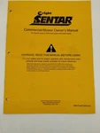 Wright Sentar Commercial Mower Owner's Manual For Serial # 14093 & Higher. Fixed Price $15.99.