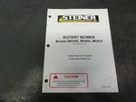 Steiner Models MD448 MD460 MD472 Rotary Mower Owner Operator's Manual. Fixed Price $15.00.