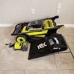 Ryobi 40V Hp Cordless Push Lawn Mower W/ Battery & Charger RY401170. Fixed Price $205.92.