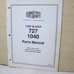 Howard Price Turf Blazer 727 1040 Y40H C72D C60D Rotary Mower Parts Manual Book. Fixed Price $25.00.