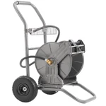 Giraffe Tools Heavy Duty Water Hose Reel Cart, Garden With Wheels. Fixed Price $161.99.