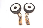 1962 Cub Cadet Original Garden Tractor * Deck Rear Wheel Set Lawn Mower Part. Fixed Price $31.95.