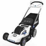 Hart 40 Volt Cordless 20 Inch Push Mower 1, 6.0AH Lithium Ion Battery Lawn. Fixed Price $379.95.