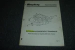 Simplicity 6500 Eaton Hydrostatic Transaxle 850 Shop Service Repair Manual Xz. Fixed Price $93.28.