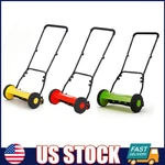 14/16 Inch Manual Push Reel Lawn Mower ,5-BLADE ,adjustable Cutting Height Yard. Fixed Price $56.99.