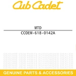Mtd OEM-618-0142A 918-0142A Pk Spindle Assembly Troy-bilt. Fixed Price $125.07.
