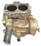Honda HT4213 Engine Crankcase Cylinder Half (block GA01-1161600) (lot 585). Fixed Price $50.00.