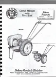 Bolens 12BB01 12BA02 Power-ho Walk Behind Tractor Operators & Parts Manual. Fixed Price $26.99.