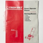 Troy-bilt Models 8624 8628 8654 8655 8656 34007 Push Lawn Mower Owner Manual. Fixed Price $20.00.