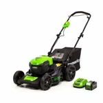 Greenworks 2516302 Walk-behind Lawn Mower. Fixed Price $550.00.