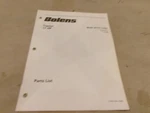 Bolens Tractor 17HP Model 5017H (1700) Parts List. Fixed Price $24.99.