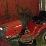 Troy-bilt Pony Riding Lawn Mower Gasoline Powered & Black For Care. Fixed Price $800.00.