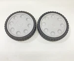 Oem Mtd Troy Bilt TB220 Lawn Mower 8" Front Wheels 634-05039 / Hub Cap 731-07198. Fixed Price $24.00.