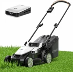 Electric Cordless,grass Cutter Machine For 1600 Sq.ft.lawnmower With. Fixed Price $235.99.