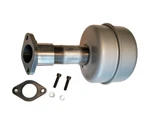 Exhaust Assembly With Manifold And Gasket For Gravely Model (replaces 12606). Fixed Price $119.99.