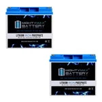 Mighty Max 12V 18AH Lithium Battery Replaces Worx Eco WG780 19INCH Mower - 2PACK. Fixed Price $219.99.