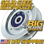 6.25" Billet Idler Pulley 126-9196 116-4668 For Toro Proline Grandstand Titan Hd. Fixed Price $29.99.