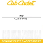 Mtd 753-06131 Upgrade Rod Du Kit Craftsman Revolution. Fixed Price $32.25.