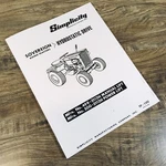 Allis Simplicity 500 - 3112H Lawn Garden Tractor Operators & Parts Manual Owners. Fixed Price $16.97.